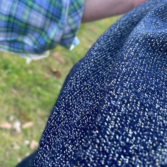 THML Dress Navy gold sparkles Women’s XSmall - Picture 6 of 10